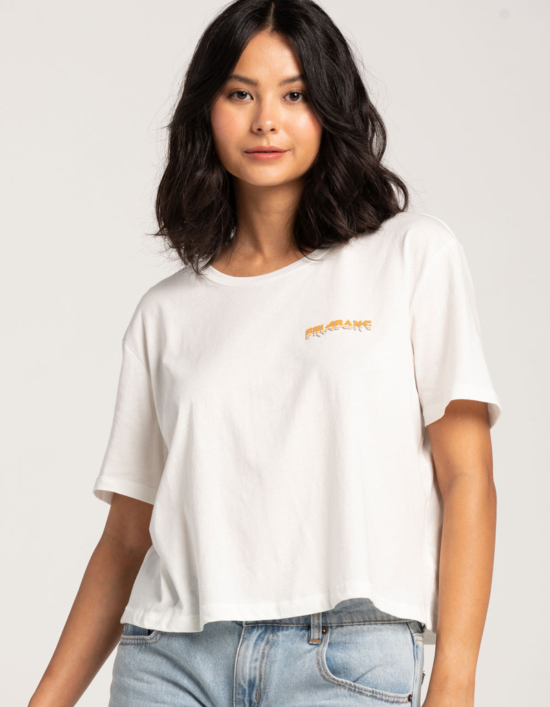 BILLABONG Mystic Tiger Womens Crop Tee image number 1
