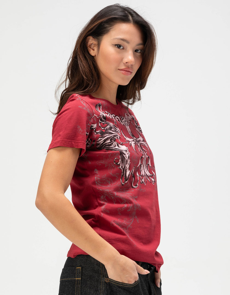 AFFLICTION Jump Womens Fitted Tee image number 2