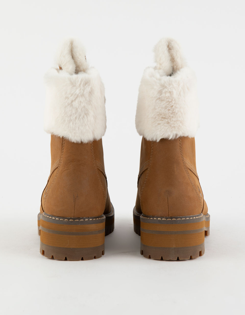 TIMBERLAND Courmayeur Valley 6-Inch Water Proof Warm Lined Womens Boots image number 3