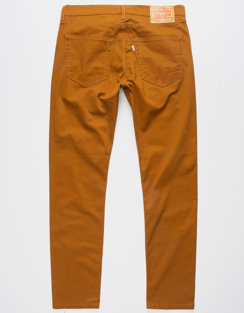LEVI'S 512 Slim Taper Fit Tobacco Mens Pants image number 1
