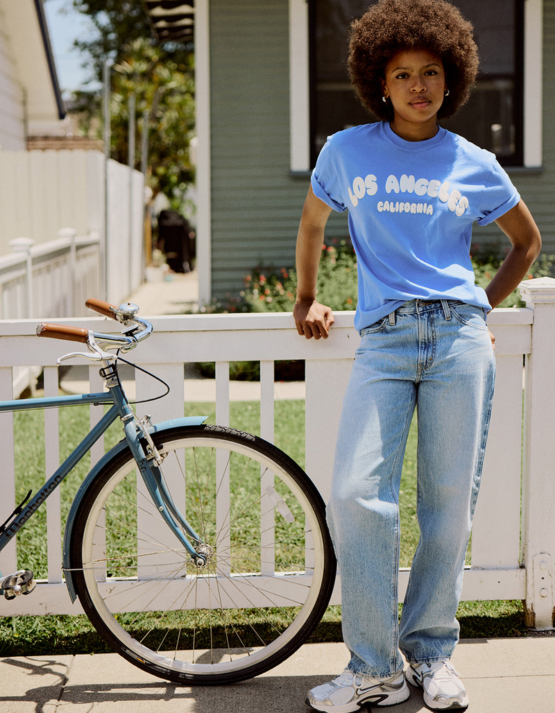 RIOT SOCIETY LA Puff Womens Tee image number 6