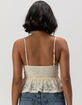 RSQ Womens Lace Ruffle Cami image number 4