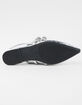 BAMBOO Visor Womens Slingback Flats image number 3