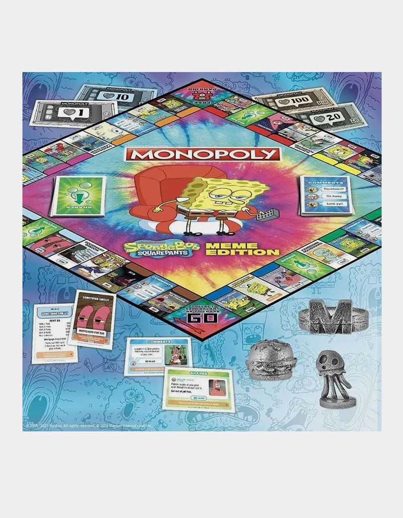 USAOPOLY Monopoly x SpongeBob SquarePants Board Game image number 3