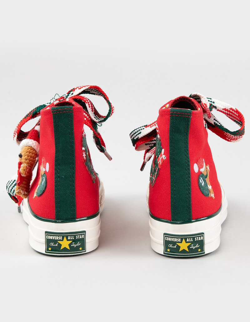 CONVERSE Chuck 70 Christmas High Top Womens Shoes image number 4