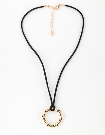 FULL TILT Circle Cord Necklace Alternative Image