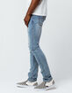 RSQ Tokyo Super Skinny Mens Ripped Stretch Jeans image number 4