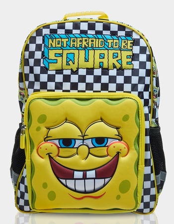 BIOWORLD SpongeBob SquarePants Checker Backpack Primary Image