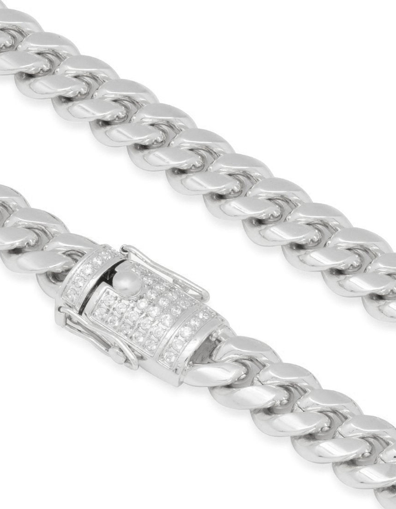 KING ICE 10mm Miami Cuban Link 24" Chain image number 1