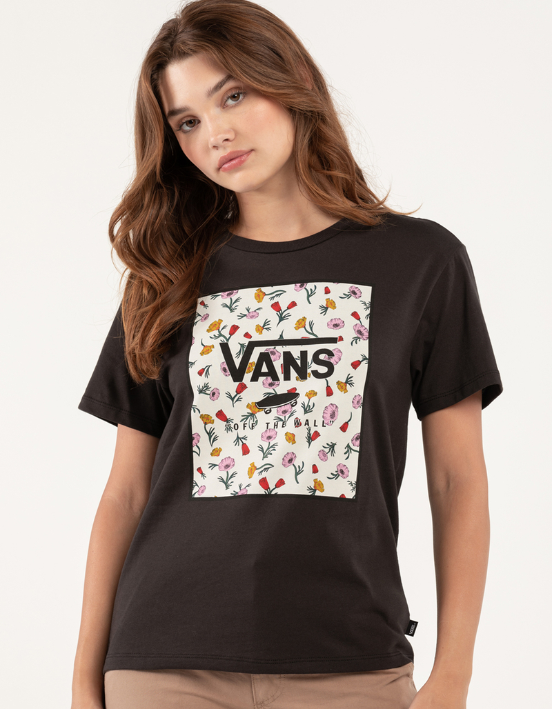 VANS Poppy Box Womens Relaxed Tee image number 1