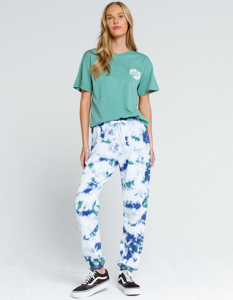 DICKIES Tie Dye Round Womens Oversized Tee image number 3