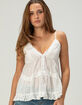 FULL TILT Womens Babydoll Top image number 2