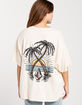 VOLCOM Palmy Nites Womens Oversized Tee image number 1