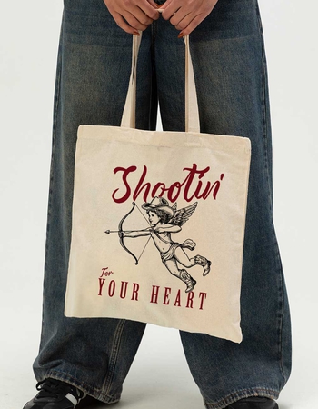 CUPID Shootin' For Your Heart Unisex Tote Bag Primary Image