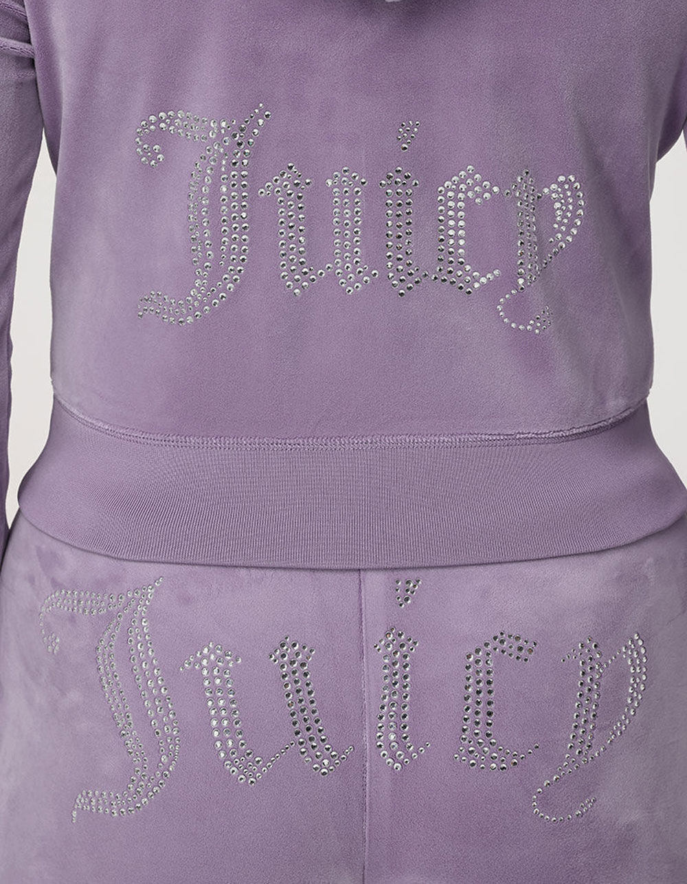 JUICY COUTURE OG Big Bling Womens Hoodie - LILAC | Tillys