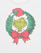 DR. SEUSS Grinch Wreath Womens Baby Tee image number 2