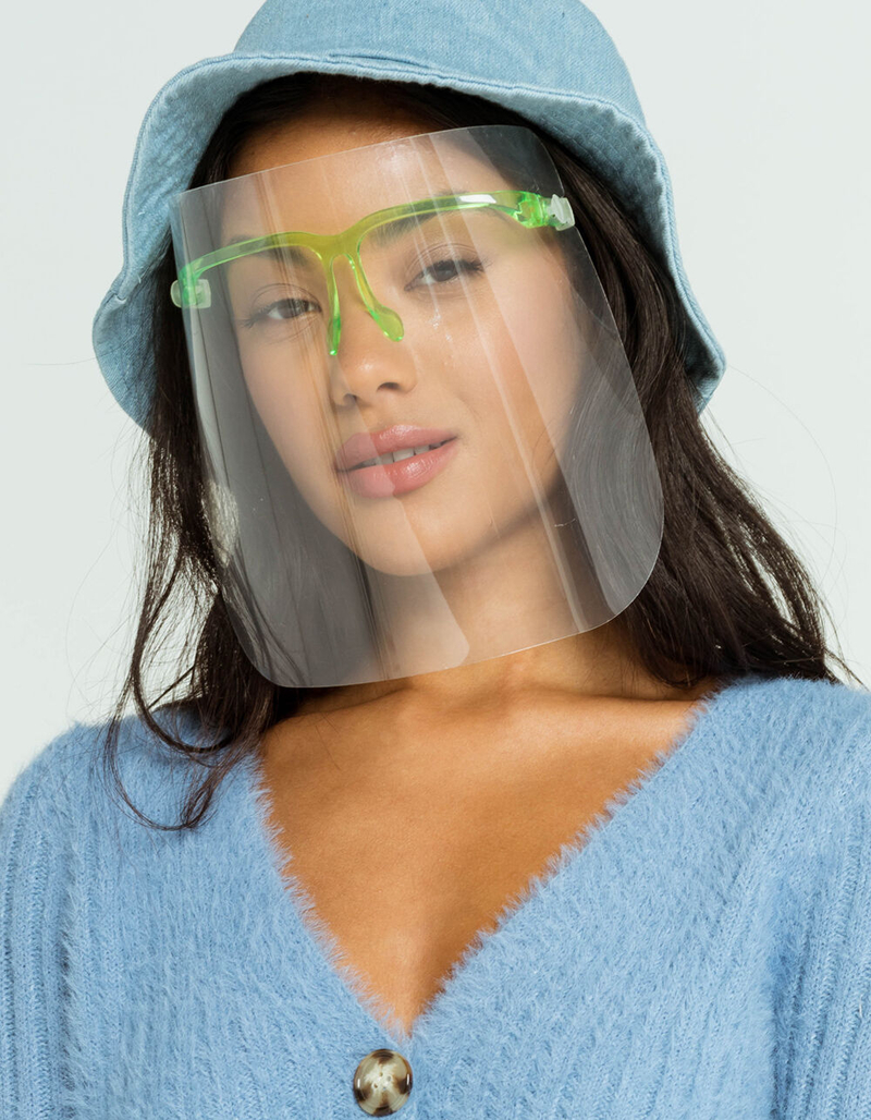 BG EYEWEAR Green Face Shield image number 1