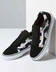 VANS Romantic Floral Old Skool Black & True White Womens Shoes image number 3