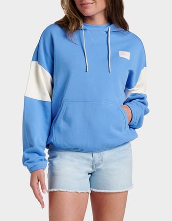 QUIKSILVER Wave Check French Terry Womens Hoodie Primary Image