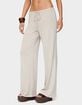 EDIKTED Camdyn Loose Fit Pants image number 5