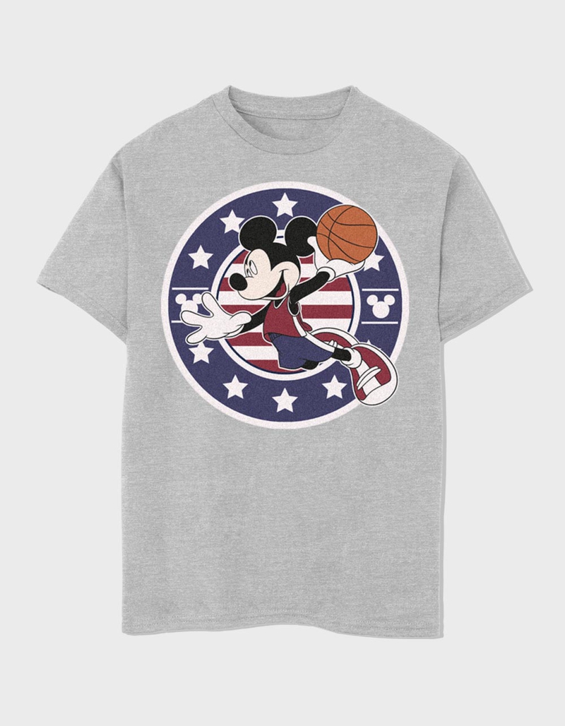 DISNEY Mickey Basketball Americana Unisex Kids Tee image number 0