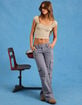 RSQ Womens Low Rise Baggy Bootcut Cargo Pants image number 1