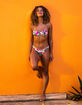 ROXY Printed Beach Classics Womens Cheeky Bikini Bottoms image number 7