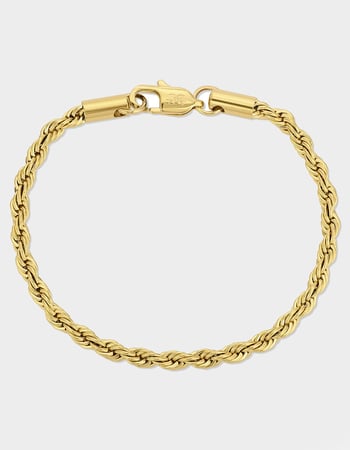 THE GOLD GODS 4mm Rope Bracelet Primary Image