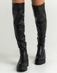 SODA Over The Knee Womens Lug Boots image number 2