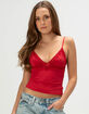 BDG Urban Outfitters Adore Womens Lace Trim Cami image number 1