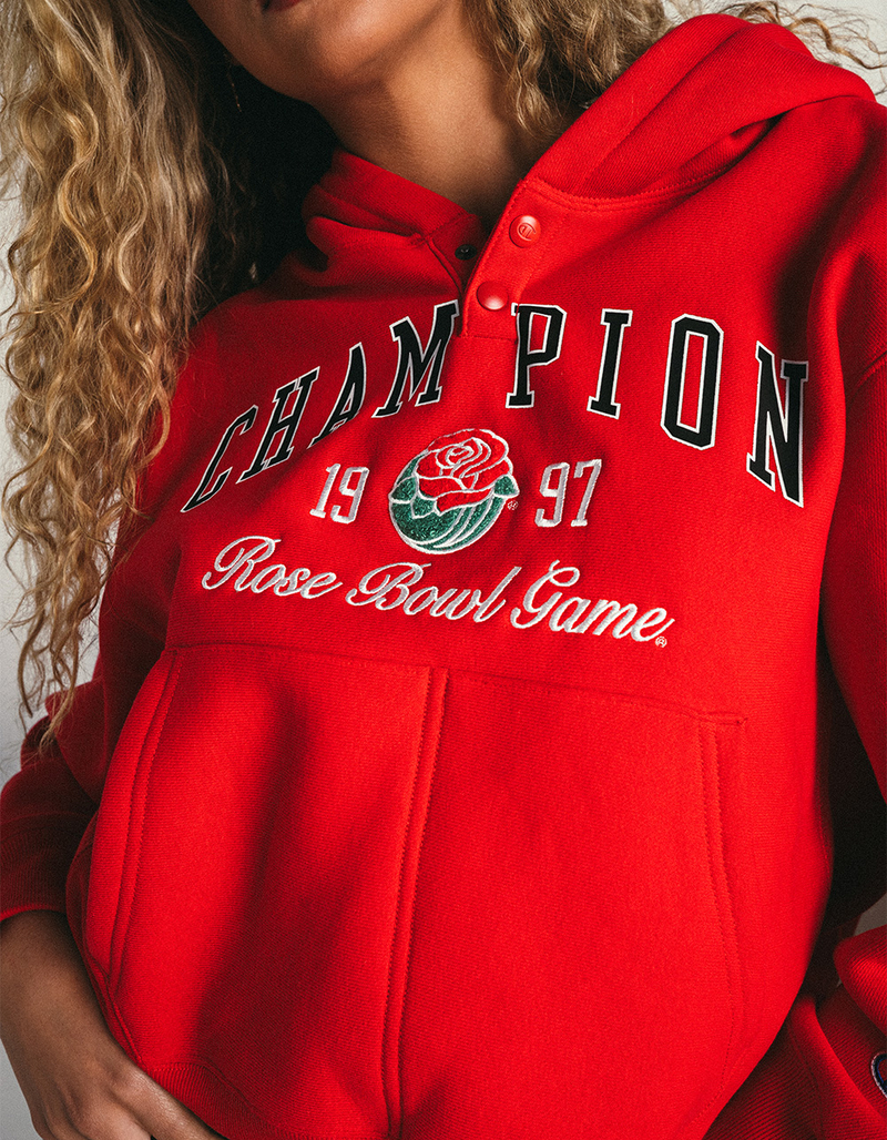 CHAMPION Reverse Weave Icon Rose Bowl Game Womens Hoodie image number 5