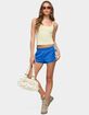 EDIKTED Nikki Nylon Shorts image number 5