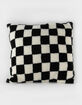 Checkered Square Pillow image number 1