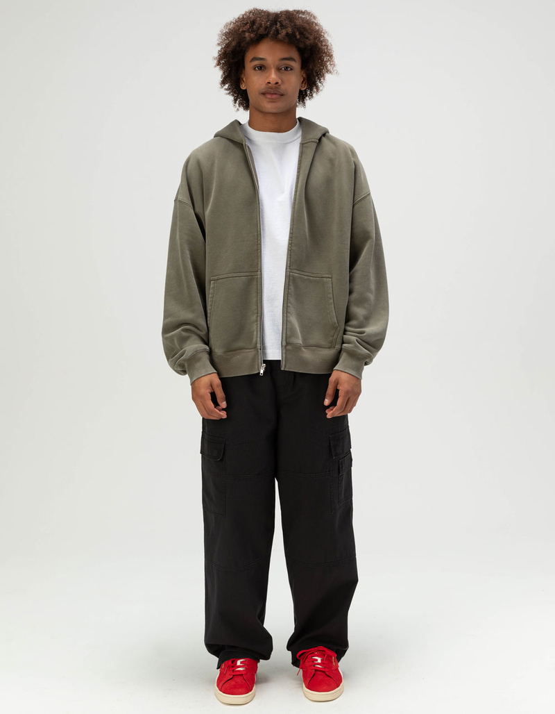 RSQ Mens Oversized Zip-Up Hoodie image number 6