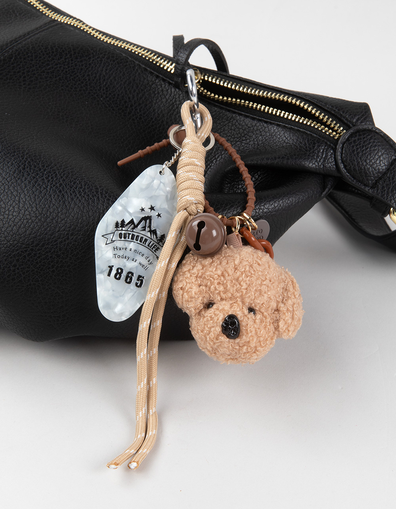 FULL TILT Plush Sherpa Mixed Bag Charm image number 1