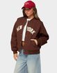 EDIKTED Big Apple Oversized Bomber Jacket image number 2