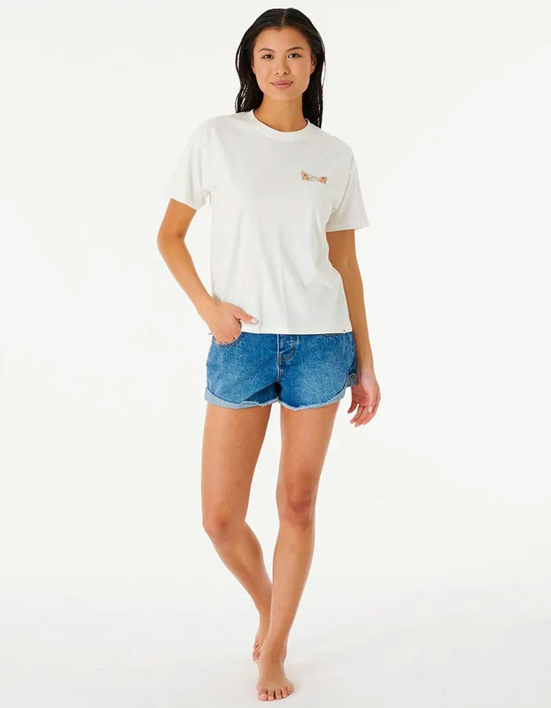 RIP CURL Hula Surfer Womens Tee image number 3
