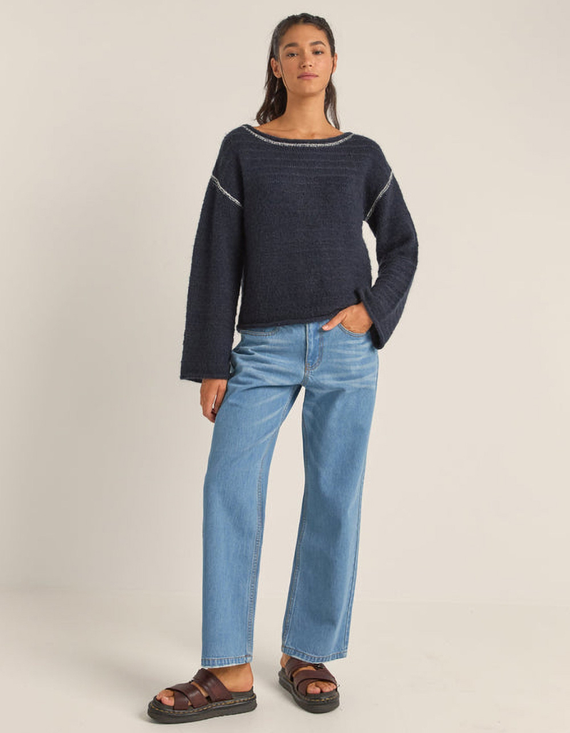 RHYTHM Baklava Knit Womens Sweater image number 3