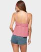 EDIKTED Orietta Striped Babydoll Top image number 3