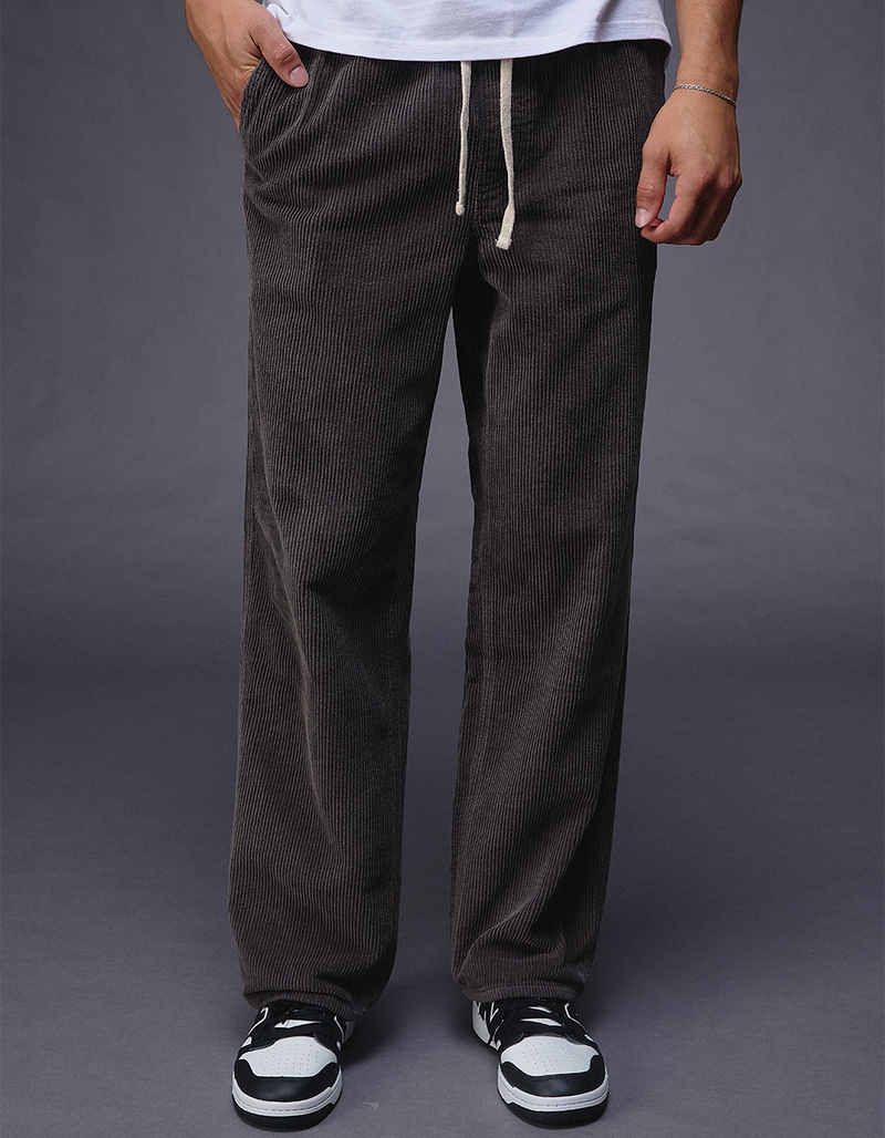 RSQ Mens Washed Straight Fit Corduroy Pants image number 0