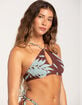 ROXY Palm Cruz High Neck Bralette Bikini Top image number 2