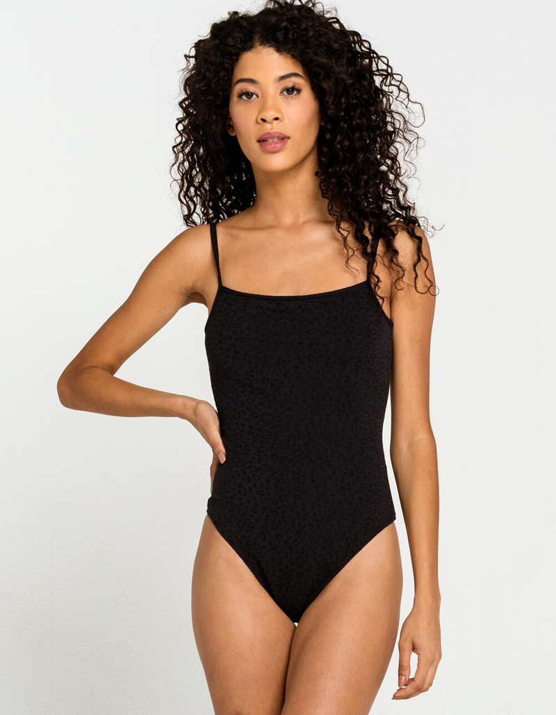 FULL TILT Square Neck One Piece Swimsuit image number 0