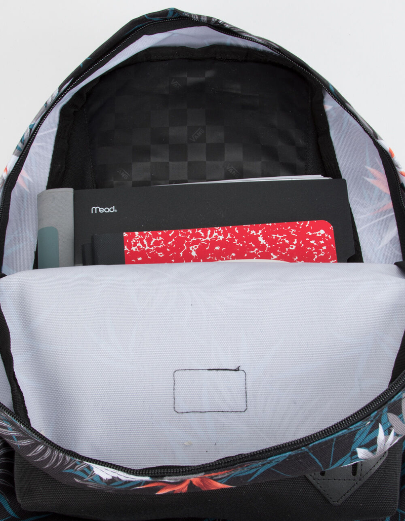 VANS Old Skool II Peace Out Floral Backpack image number 3