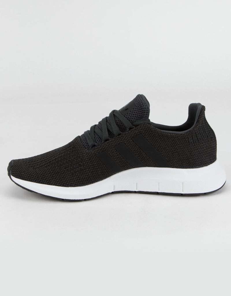 ADIDAS Swift Run Mens Black & White Shoes image number 3