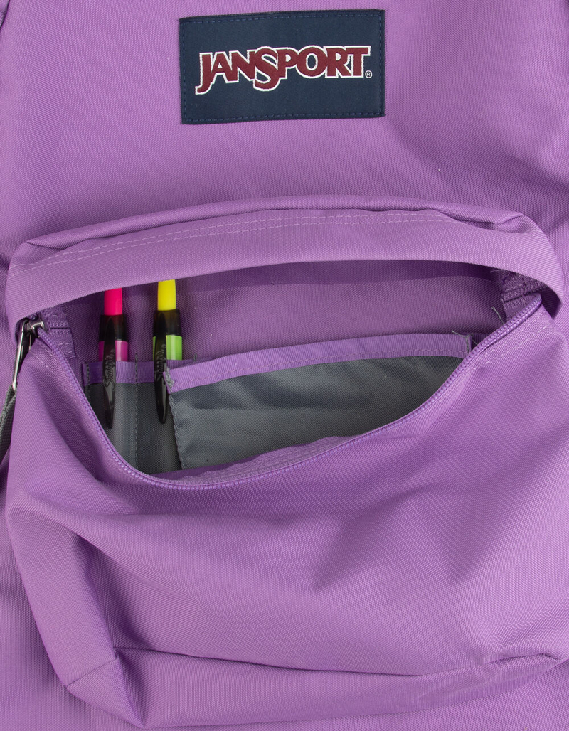 JANSPORT SuperBreak Vivid Lilac Purple Backpack image number 4