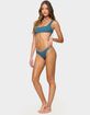 EDIKTED Oasis Scrunch Bikini Top image number 5