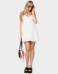 EDIKTED Bianca Ruffle Tiered Babydoll Dress image number 5