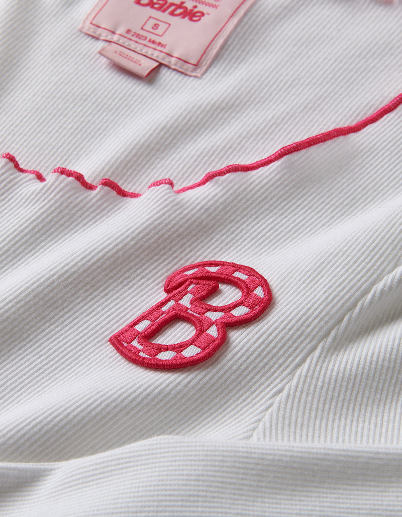 VANS x Barbie Sass Scoop Womens Crop Top image number 6