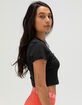 NIKE Sportswear Chill Knit Womens Crop Tee image number 3