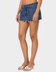 EDIKTED Clementine Low Rise Denim Micro Skort image number 4
